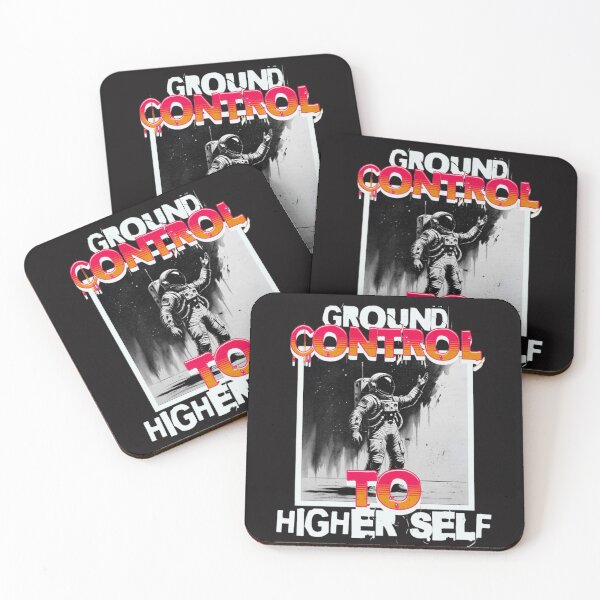 Item preview, Ground Control to Higher Self Spiritual Astronaut designed and sold by VisualAwakeningArt.