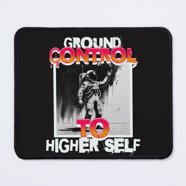 Item preview, Ground Control to Higher Self Spiritual Astronaut designed and sold by VisualAwakeningArt.