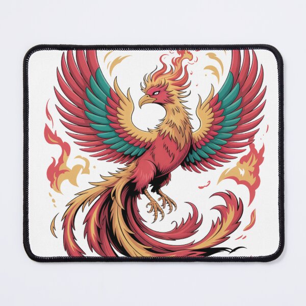 Item preview, Phoenix in Flames designed and sold by NicolasGlowArt.