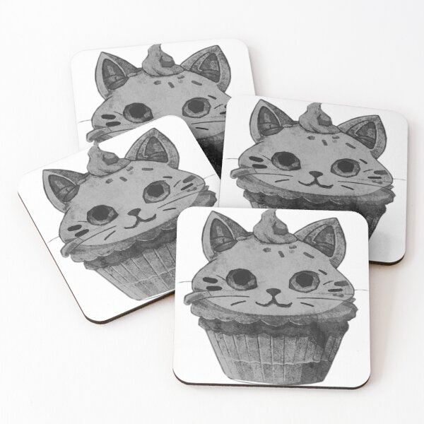 Item preview, Cute Kitty Cat CupCake designed and sold by kinpirks.