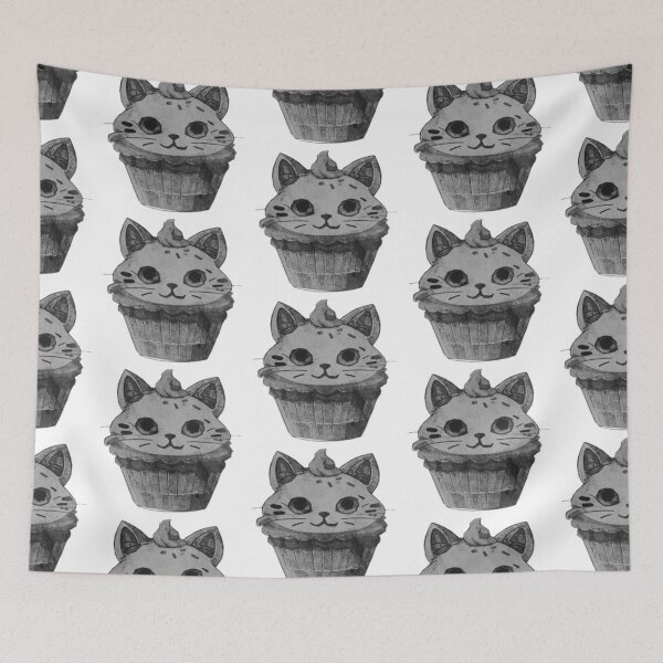 Item preview, Cute Kitty Cat CupCake designed and sold by kinpirks.