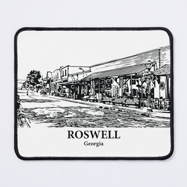 Artikelvorschau, Roswell – Georgia entworfen und verkauft von Lakeric Cityscapes.