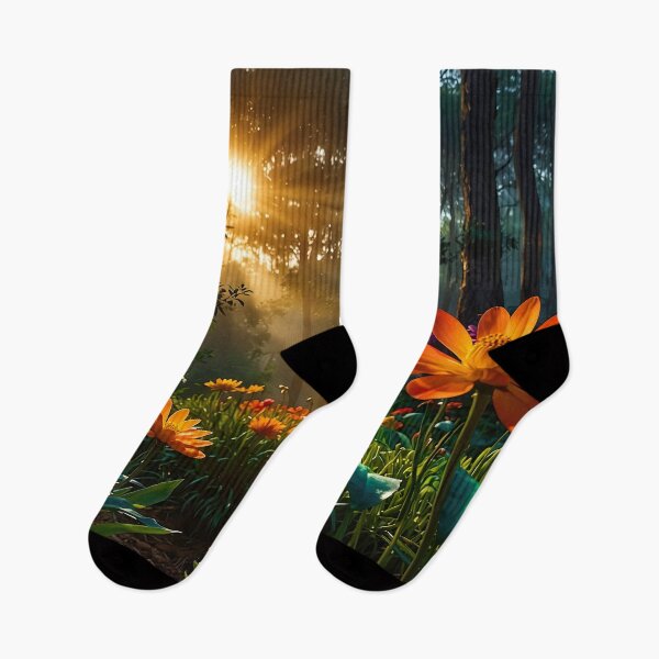 Item preview, Morning light in the flower forest designed and sold by PixelParadies.