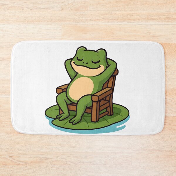 Item preview, Quiet Quitting Frog Funny Lazy Work Meme designed and sold by StickyGuys.