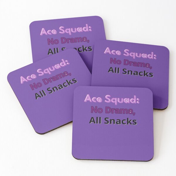 Item preview, Ace Squad: No Drama, All Snacks designed and sold by Adrianzebrowski.