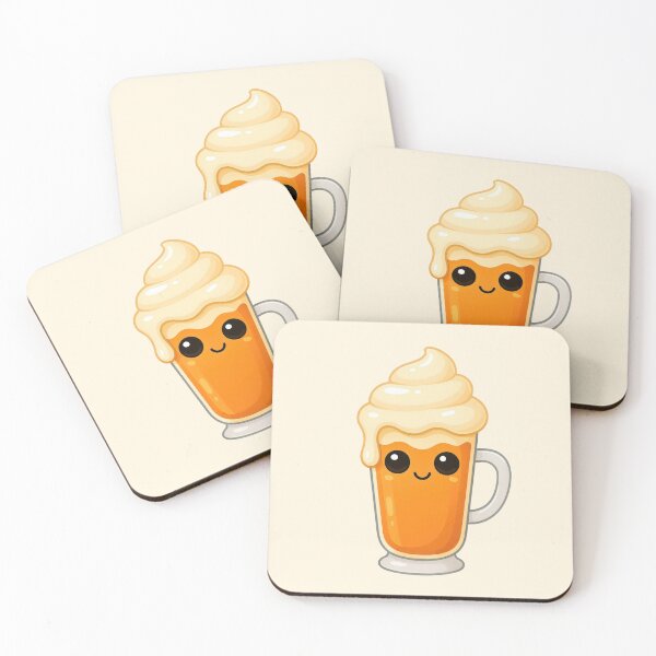 Item preview, Kawaii pumpkin spice latte  designed and sold by FatBirdie.