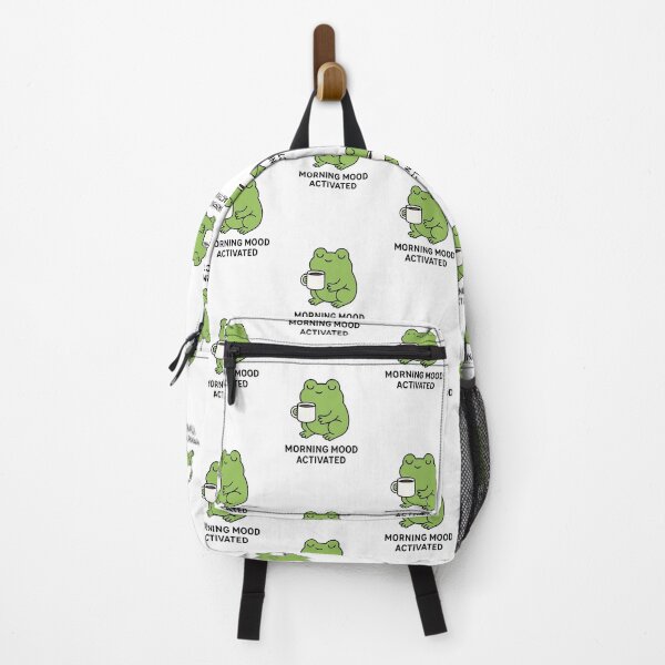 Item preview, Cute Frog Coffee – Morning Mood Activated Funny Kawaii ,Morning Mood Activated Kawaii Funny Coffee Lover designed and sold by venavar.