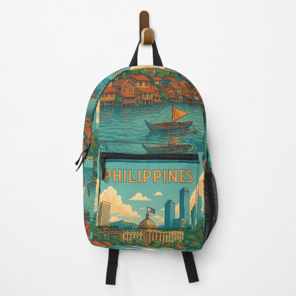 Item preview, Philippines Vintage Style Illustration designed and sold by TownWish.