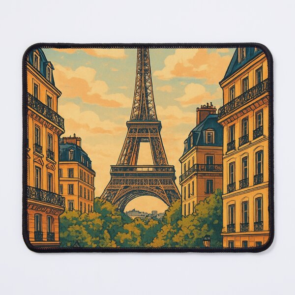 Item preview, Paris Vintage Style Illustration designed and sold by TownWish.