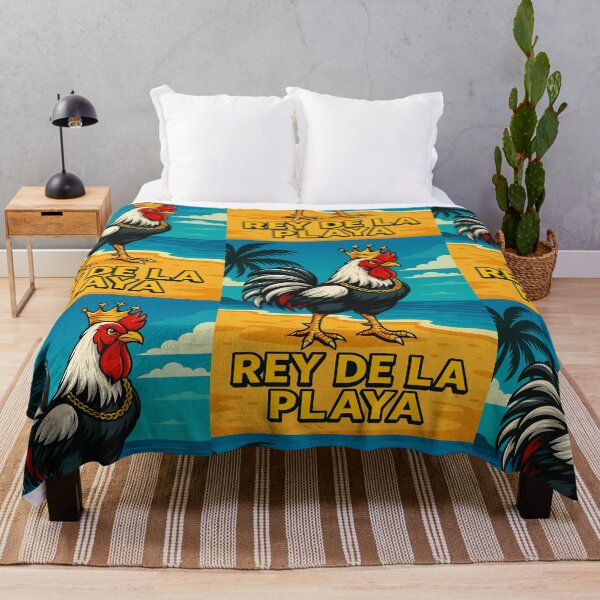Item preview, Rey de la Playa – Rooster Gallo King of the Beach Vibes designed and sold by ReyDeLaCalle.