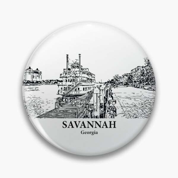 Item preview, Savannah – Georgia designed and sold by Lakeric Cityscapes.