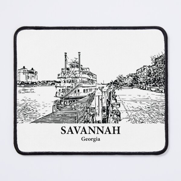 Item preview, Savannah – Georgia designed and sold by Lakeric Cityscapes.
