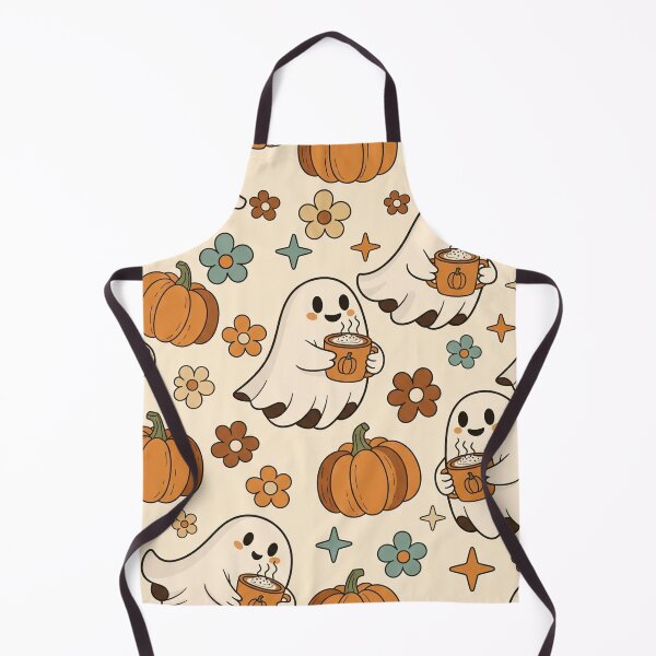 Item preview, Groovy Retro Ghost and Pumpkin Spice designed and sold by ColorVR.