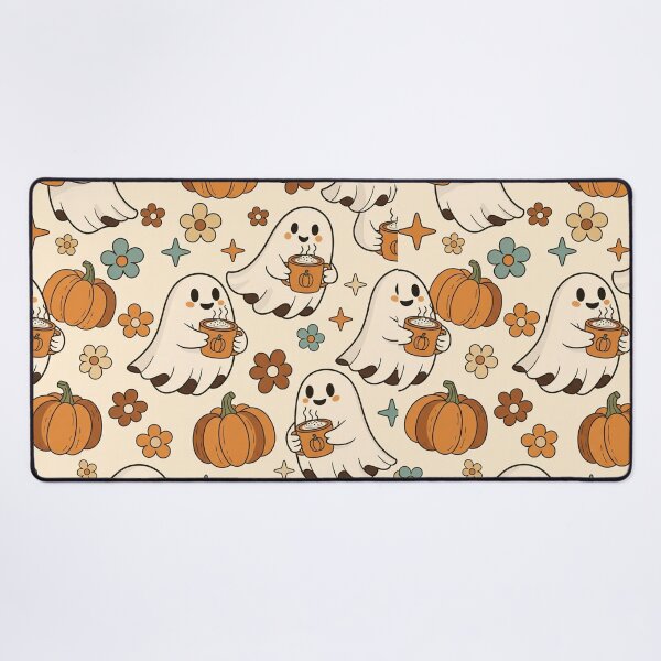 Item preview, Groovy Retro Ghost and Pumpkin Spice designed and sold by ColorVR.