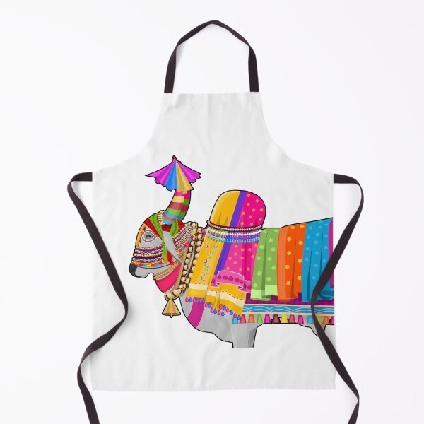 Item preview, Indian Decorated Bull design designed and sold by niStock.