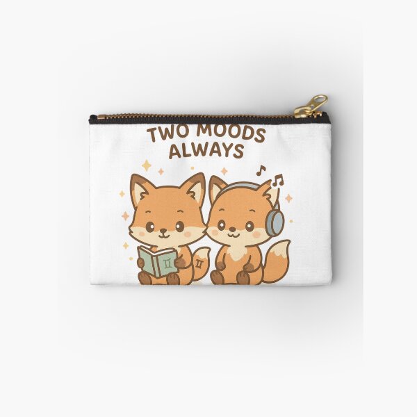 Item preview, Cute Gemini Fox Twins Zodiac Design designed and sold by Nytherra.