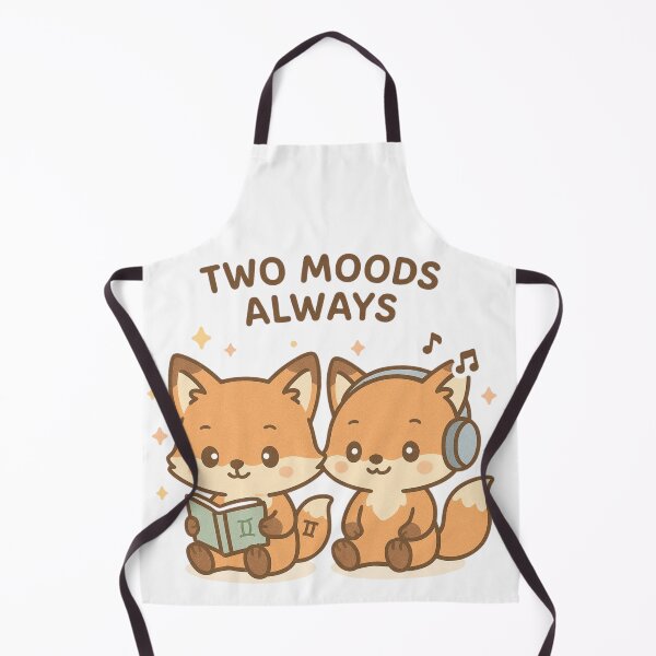 Item preview, Cute Gemini Fox Twins Zodiac Design designed and sold by Nytherra.