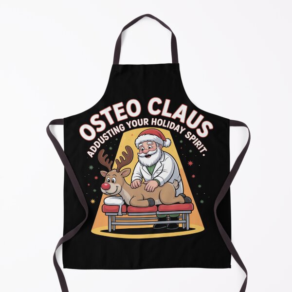 Item preview, Osteo Claus – Adjusting Your Holiday Spirit designed and sold by osteopath shop.