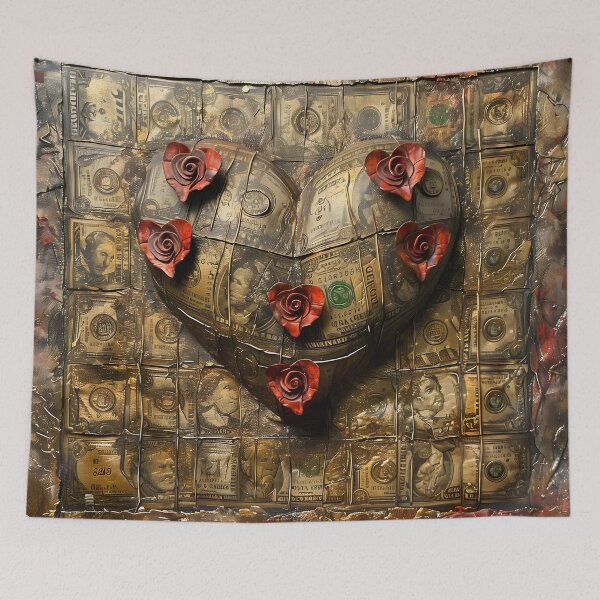 Item preview, Golden Dreams – Luxury Money Design designed and sold by Kat's Design Hub.