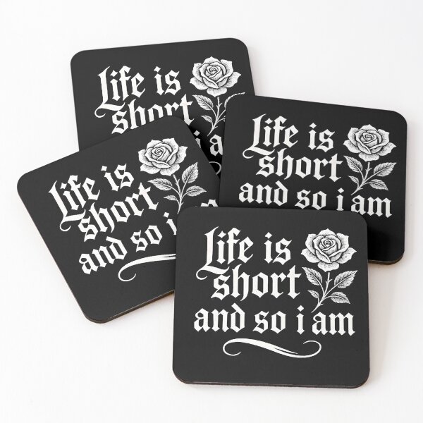 Item preview, Life is short and so am i designed and sold by belladesign7.