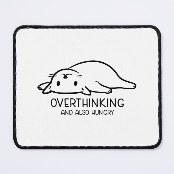 Item preview, Overthinking but also hungry designed and sold by Aakanksha97.