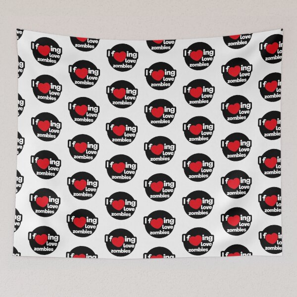 Item preview, I love zombies designed and sold by Coops Clothing.