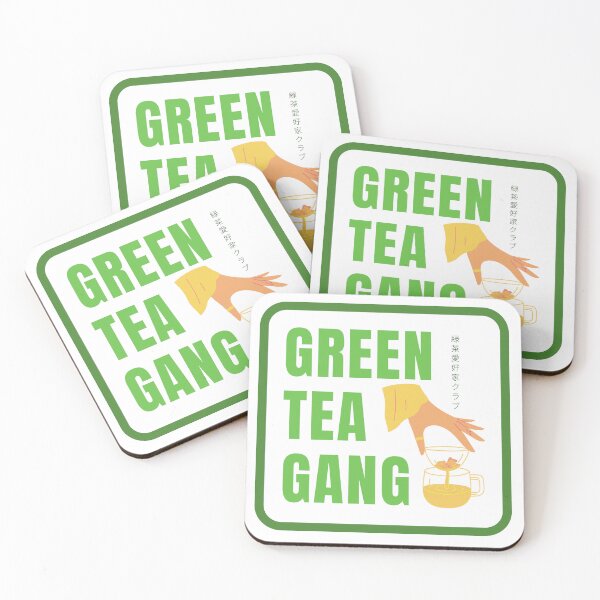 Item preview, Green Tea Gang Japanese Logo designed and sold by JustPeachy x Momo.