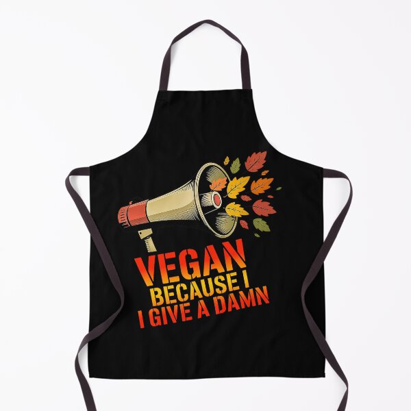 Item preview, Vegan Because I Give A Damn Activist Design designed and sold by Amanda's Factory.
