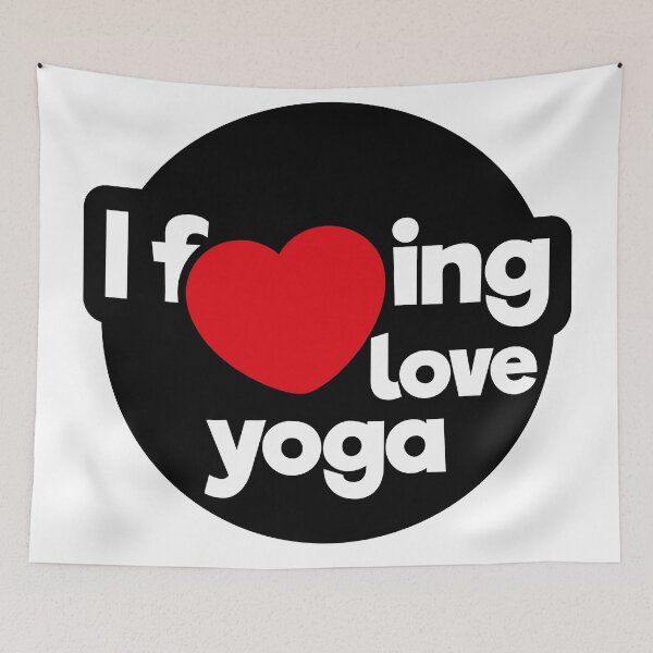 Item preview, I love yoga designed and sold by Coops Clothing.