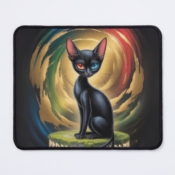 Item preview, Feline of the Magic Circles designed and sold by FusiTink.