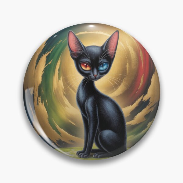 Item preview, Feline of the Magic Circles designed and sold by FusiTink.