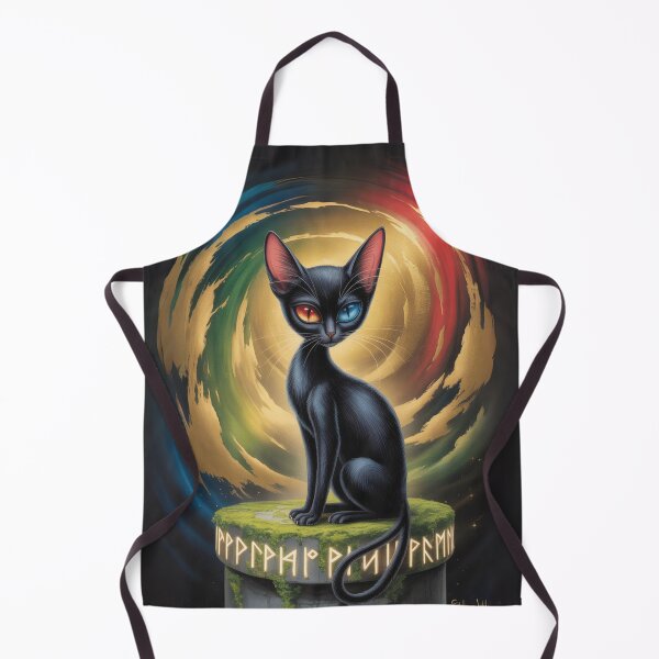 Item preview, Feline of the Magic Circles designed and sold by FusiTink.