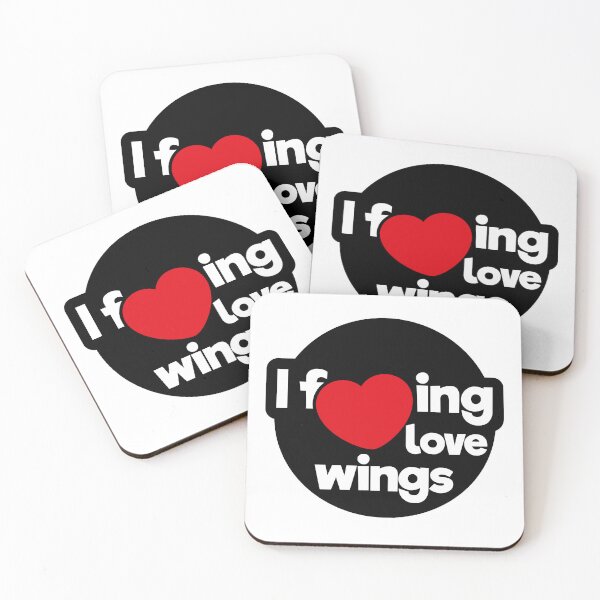 Item preview, I love wings designed and sold by Coops Clothing.