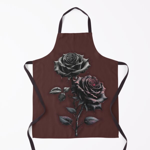 Item preview, Two black roses if you love flowers and a gothic atmosphere designed and sold by Freeform Flow by Caroline.