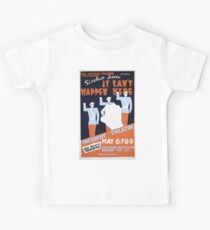 WPA United States Government Work Project Administration Poster 0155 Sinclair Lewis It Can't Happen Here President Theatre Kinder T-Shirt