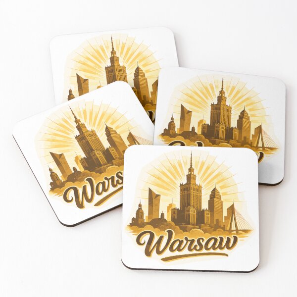 Item preview, Warsaw Gold Warszawa Capital Poland Gift designed and sold by Pineapple-Tree.