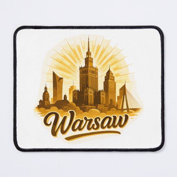 Item preview, Warsaw Gold Warszawa Capital Poland Gift designed and sold by Pineapple-Tree.