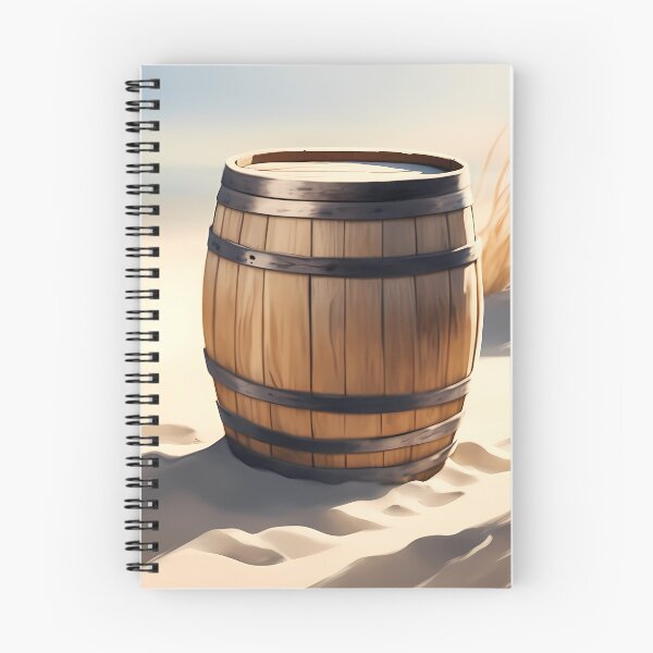 Item preview, Wooden Barrel on Beach designed and sold by CalmnessbyChoice.