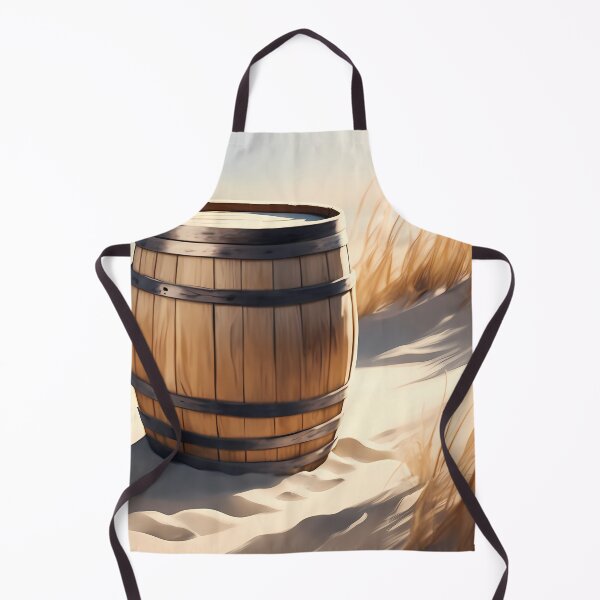 Item preview, Wooden Barrel on Beach designed and sold by CalmnessbyChoice.