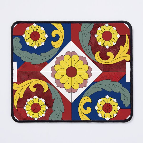 Item preview, Vintage Floral Tile Pattern designed and sold by trengeee.