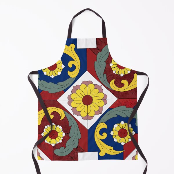 Item preview, Vintage Floral Tile Pattern designed and sold by trengeee.