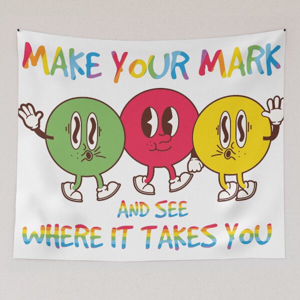 Item preview, Make Your Mark Inspirational Art designed and sold by Vision Crafted.