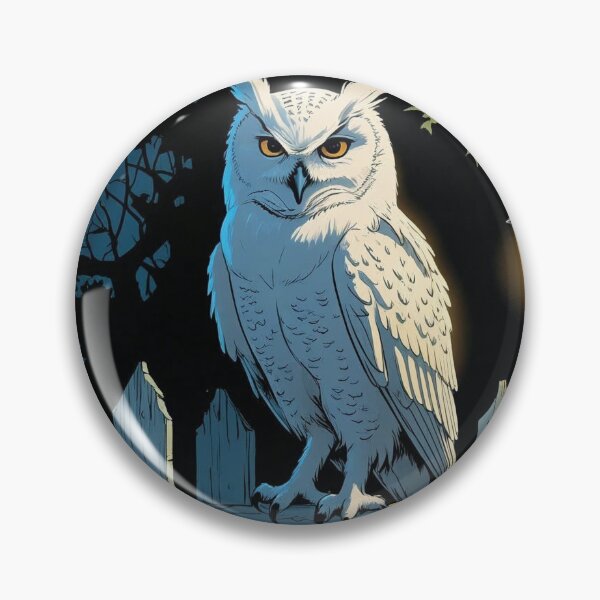 Item preview, Forest Owl Watcher – Cottagecore Halloween Night designed and sold by Deezyned.