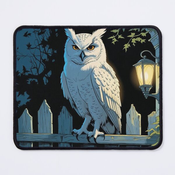 Item preview, Forest Owl Watcher – Cottagecore Halloween Night designed and sold by Deezyned.