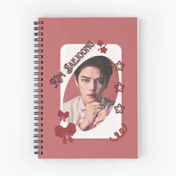 Item preview, Kim Jae-joongKorean Solo Artist Card Red Aesthetic Collage Design designed and sold by AJUNICE STUDIO.