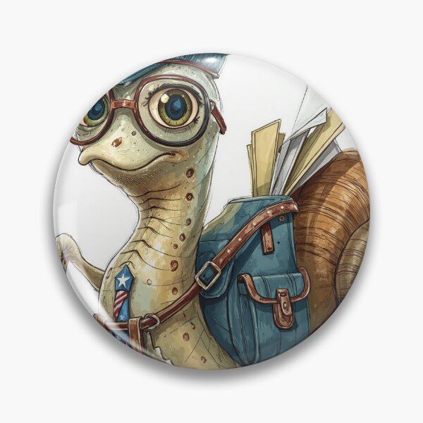 Item preview, Snail Postman Delivering Mail designed and sold by Maria Dryfhout.