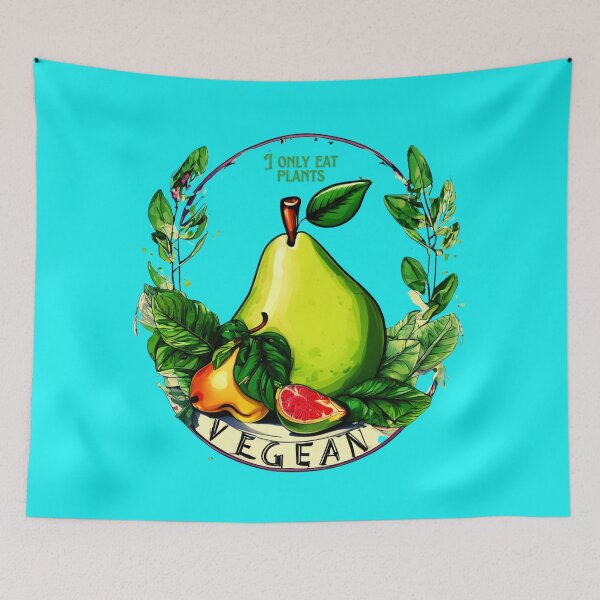 Item preview, Let Your Shirts Be Vegan designed and sold by Zofia Sosnecka.