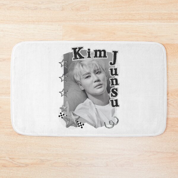 Item preview, Junsu Kpop Solo Artist Black and White Collage Digital Art Portrait designed and sold by AJUNICE STUDIO.