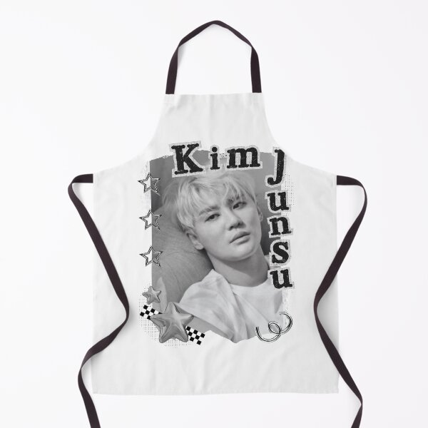Item preview, Junsu Kpop Solo Artist Black and White Collage Digital Art Portrait designed and sold by AJUNICE STUDIO.