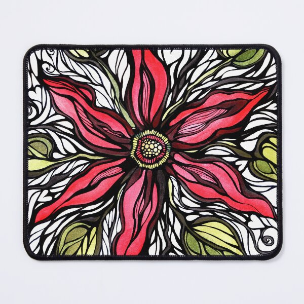 Item preview, Graphic red flower designed and sold by Olirina.